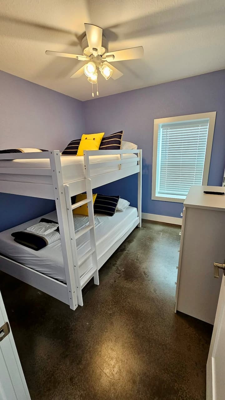 Segundo dormitorio, literas tamaño queen