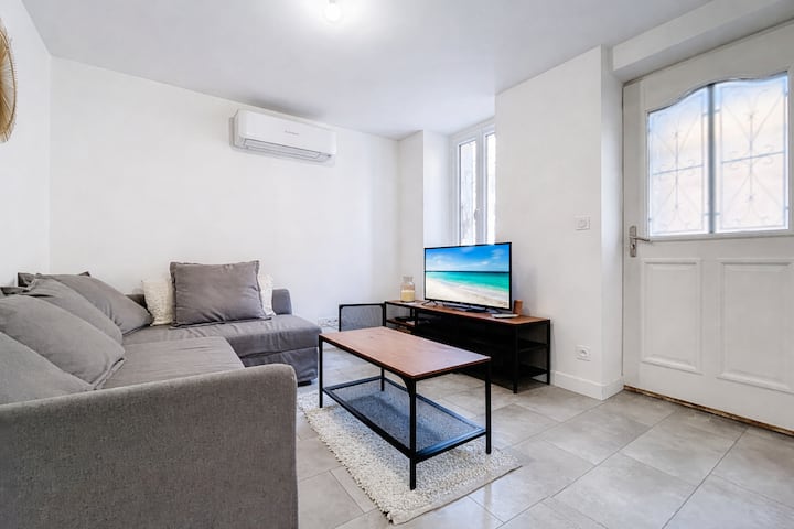 Maison Zozime |Proche De La Mer | Clim Et Wifi - La Franqui