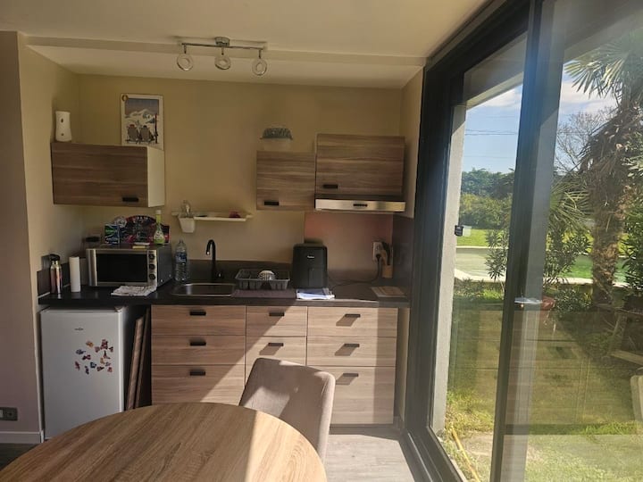 Studio 22m² Indépendant, Clim, Cuisine éQuipée - Viviers