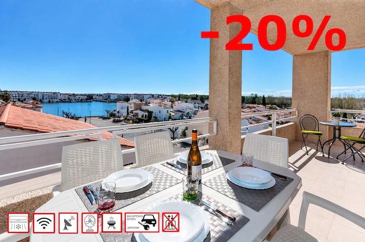 1212 Sant Maurici Vista Canal - Apivend Immo - Empuriabrava
