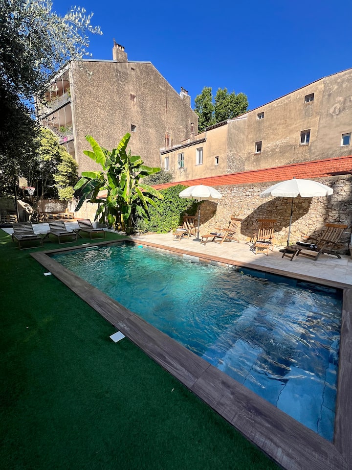 Un Havre De Paix En Centre Ville Jardin Piscine - Draguignan