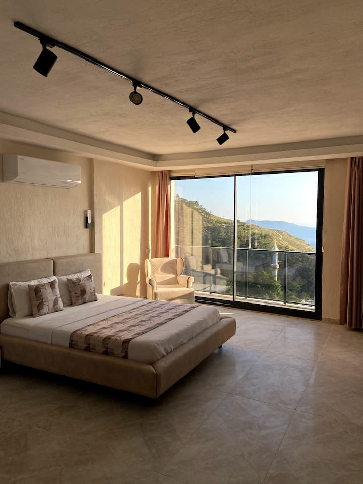 Kaş Kalkan'da Deniz Manzaralı 3 Oda Villa - Turchia
