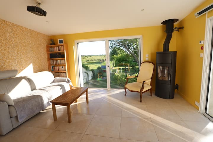 Maison Cosy Avec Grand Jardin – Vue Marais Et Pont - Saint-Trojan-les-Bains