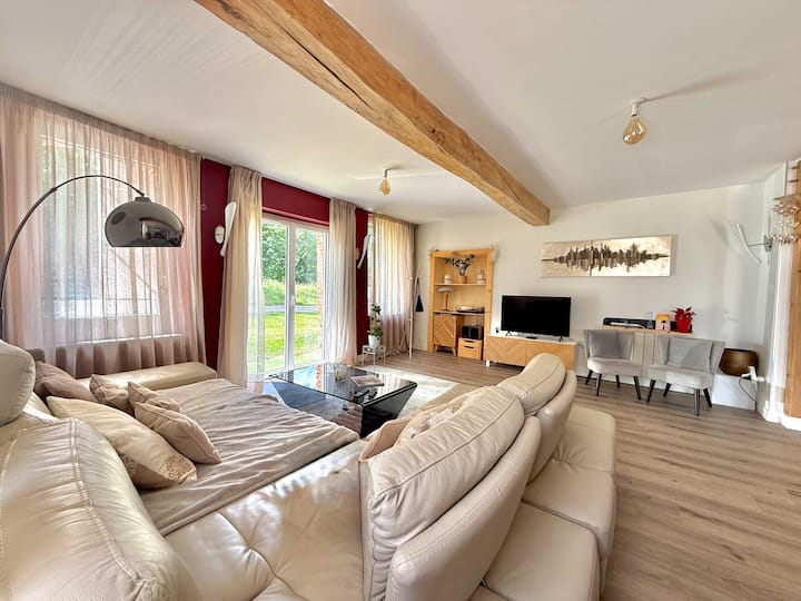 80m² Cosy, Terrasse Privée, Clim, Grand Jardin - Aucamville