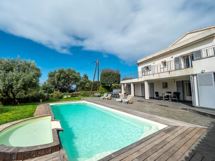 Altimare - Villa Piscine, Idéale Pour La Famille - Porticcio