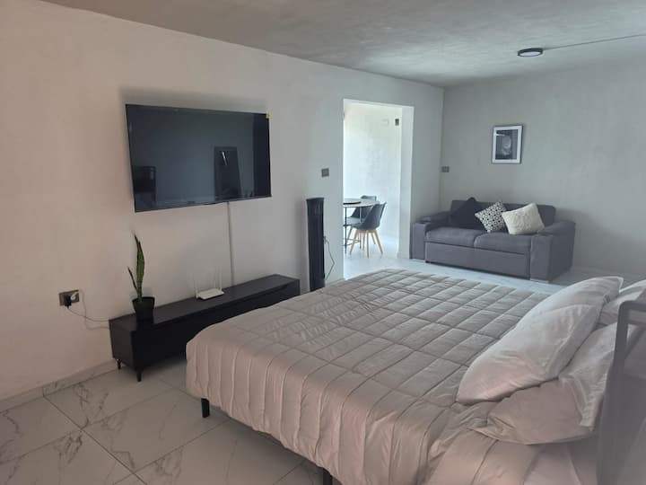 Loft Con Balcón Y Vista Verde - Mexico