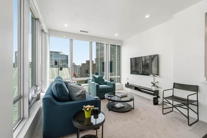 Stunning City Views From A Cozy Downtown Retreat - 溫哥華