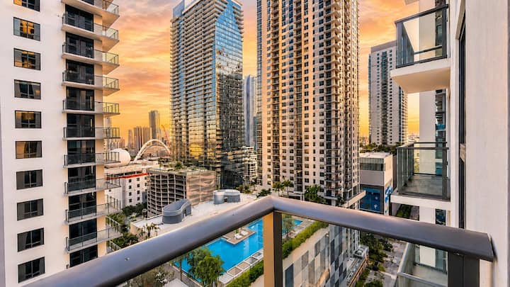 Stylish 1br In The Heart Of Miami - Miami, FL