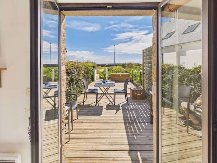 Appartement Vue Mer Avec Terrasse Pour 2 - Penmarch