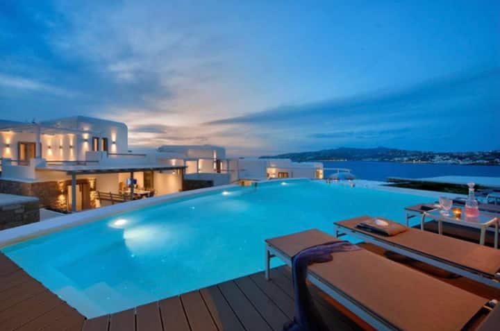 Luxury 5-bed Villa With Infinity Pool | Mykonos - Mykonos