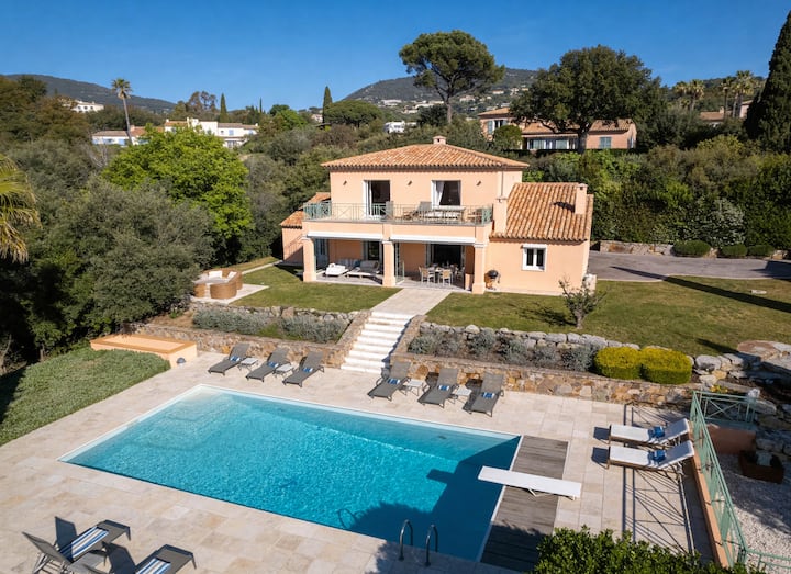 Les Chênes  Piscine Privée  Vue Mer St Tropez - Saint-Tropez