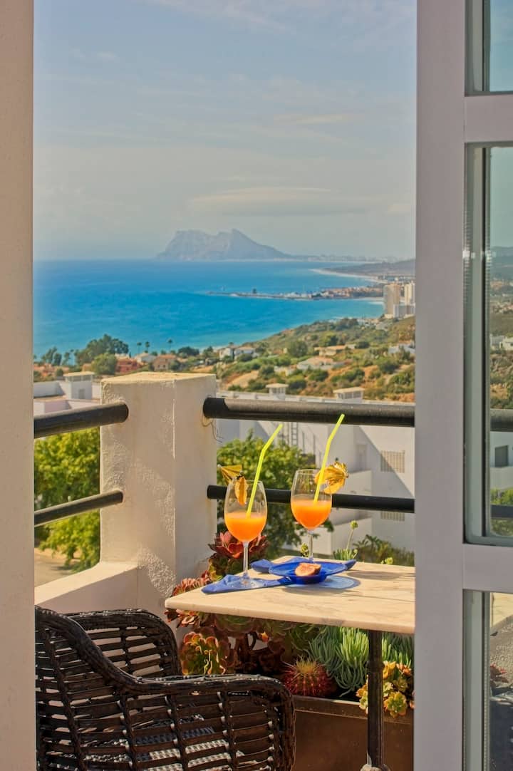 Blue Ark, Golf Et Vue Mer, Piscine, Plein Sud - Costa del Sol