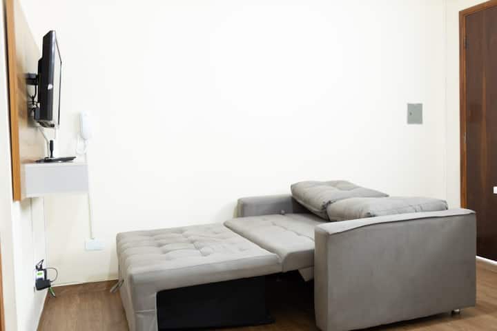 Apartamento 312 Pé Na Praça 1 Vaga Gar. 4 Hóspedes - Poços de Caldas