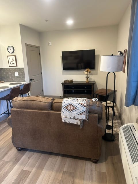 Popular Airbnb listing: Cozy Cowboy Boho Retreat in Two Creeks Neighborhood Organization
