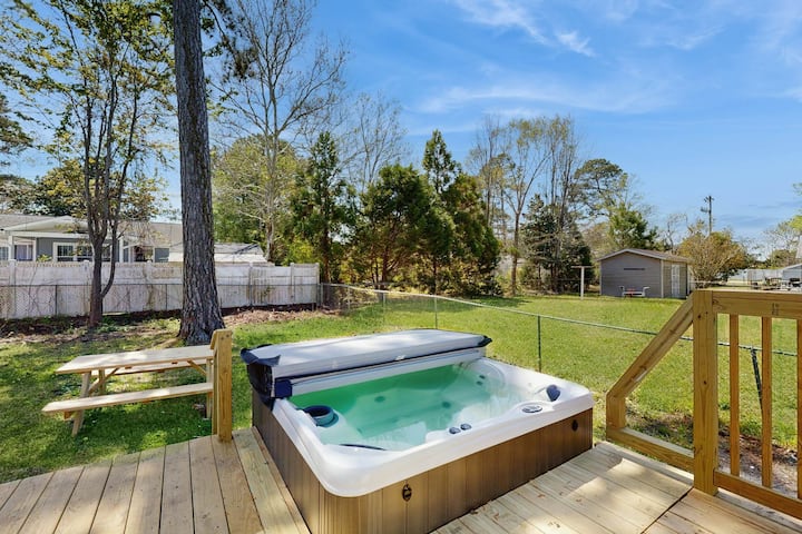 4br House With Hot Tub - Close To Beach & Golf - North Myrtle Beach, SC