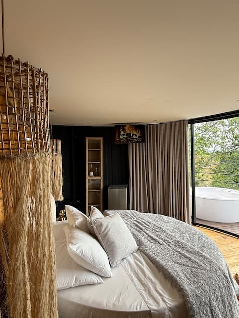Top Airbnb: The coziest cabin, close to town in Pereira