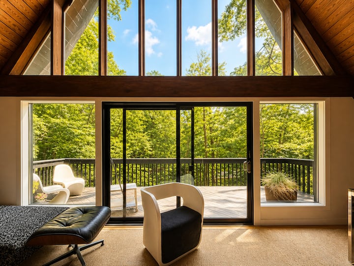 Custom A-frame, Walk To Lakes & Beaches, Vernon Nj - New Jersey