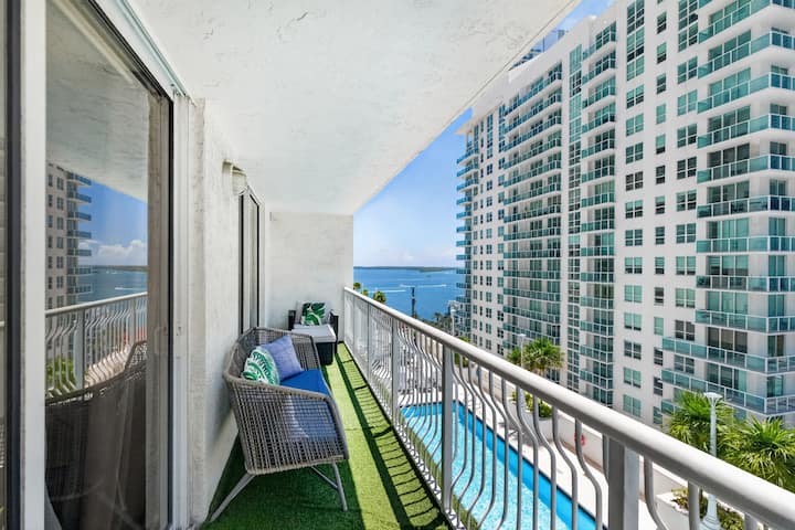 Brickell Ocean View Free Parking Pool Hottub - Ultra Music Festival Miami