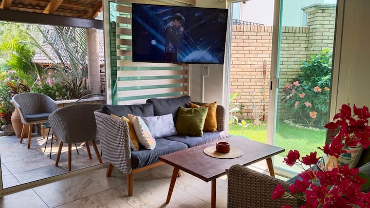 Casa Bugambilias: A Pasos De Salones De Eventos. - Xochitepec