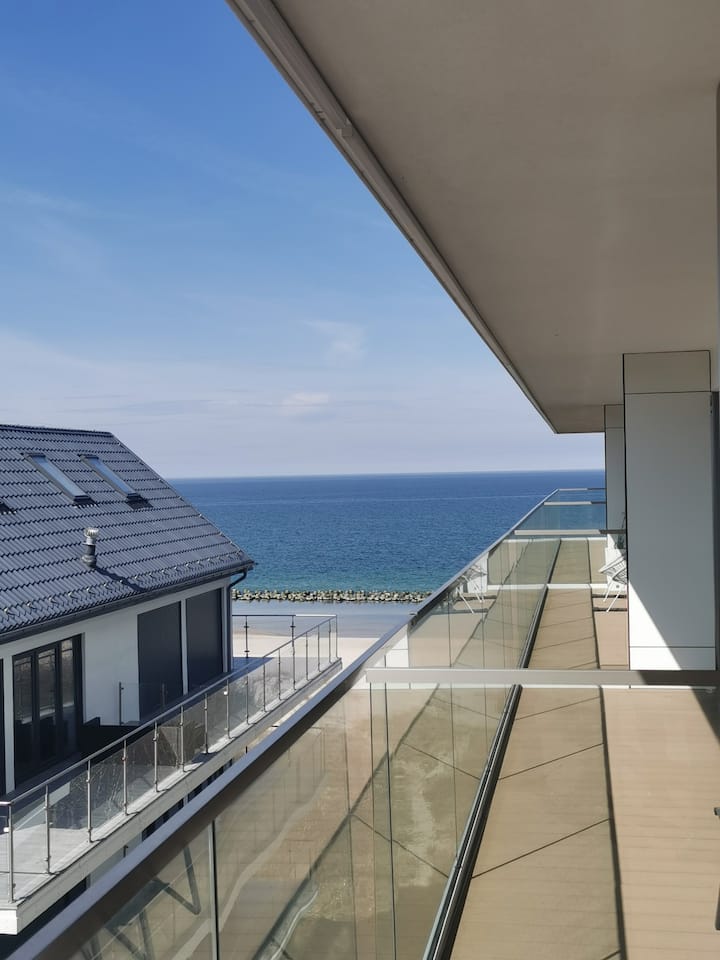 Solaris By Sunny Apartament Z Widokiem Na Morze - Dąbki