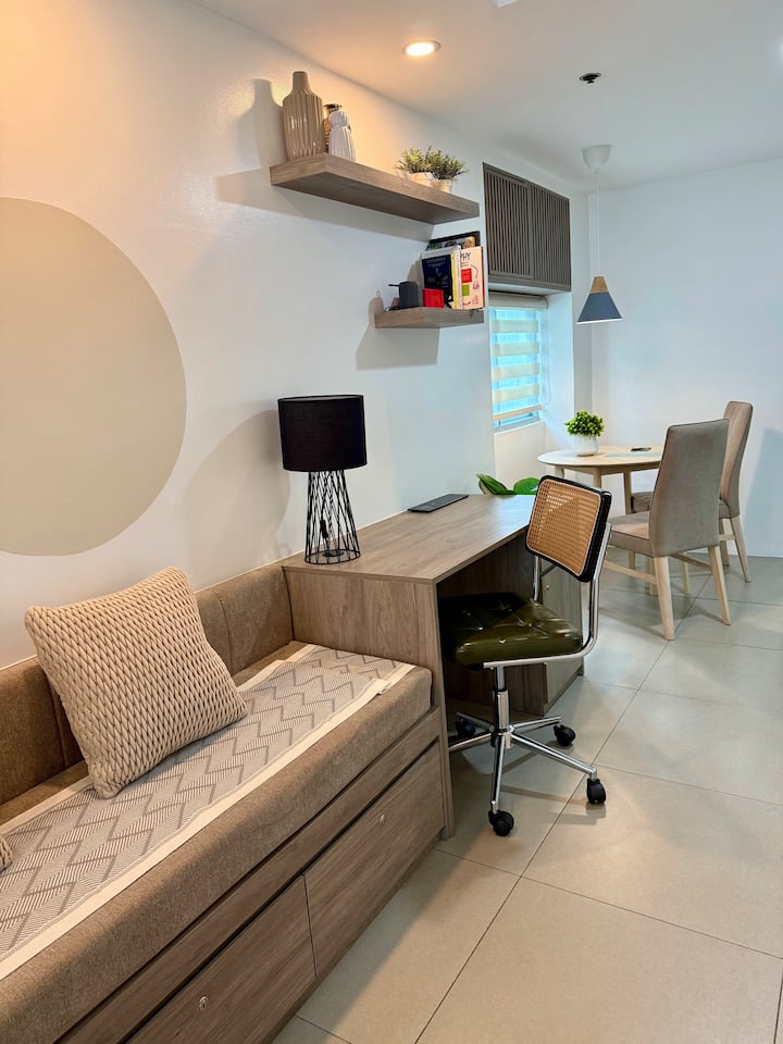 Studio à Poblacion | Wifi 600 Mbps + Piscine & Gym - Philippines