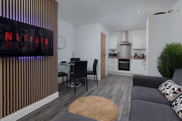 Homely Sheffield City Centre 1bd+sofa Bed Ap - Sheffield