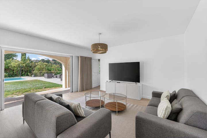 Villa Azur - Huge 7 Bedroom - Spa Et Pool - Cannes