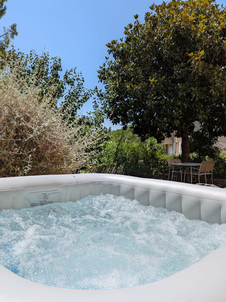 Havre De Paix Cosy Pour 6 Jacuzzi Piscines Tennis - Grasse