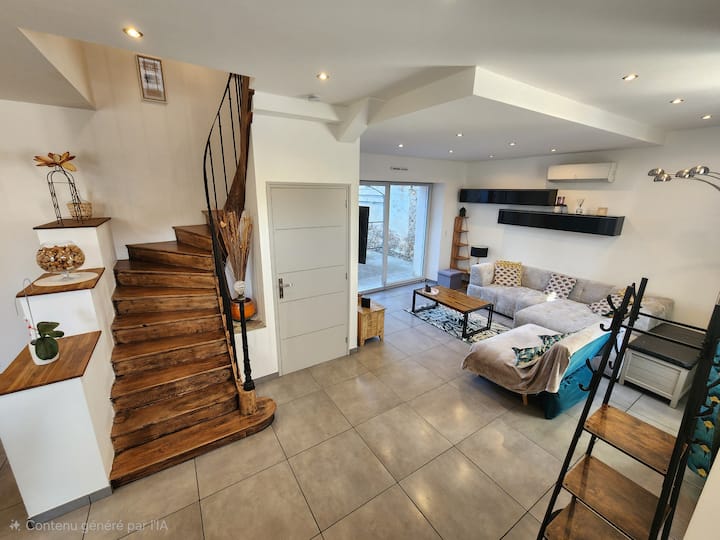 Agréable Maison, 2 Suites, Jardin Parking Privés - Nérac