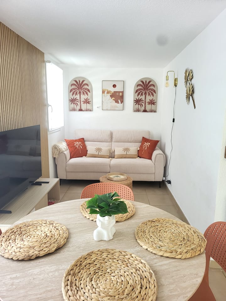 ÉCrin De La Napoule-maisonette,piscine,plage,clim - Mandelieu-la-Napoule
