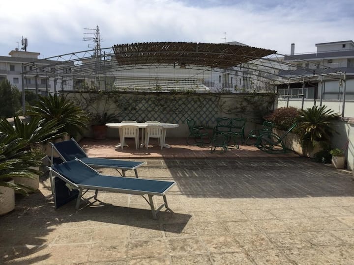Toit Terrasse Au Pied D'une Plage De Sable - Nardò