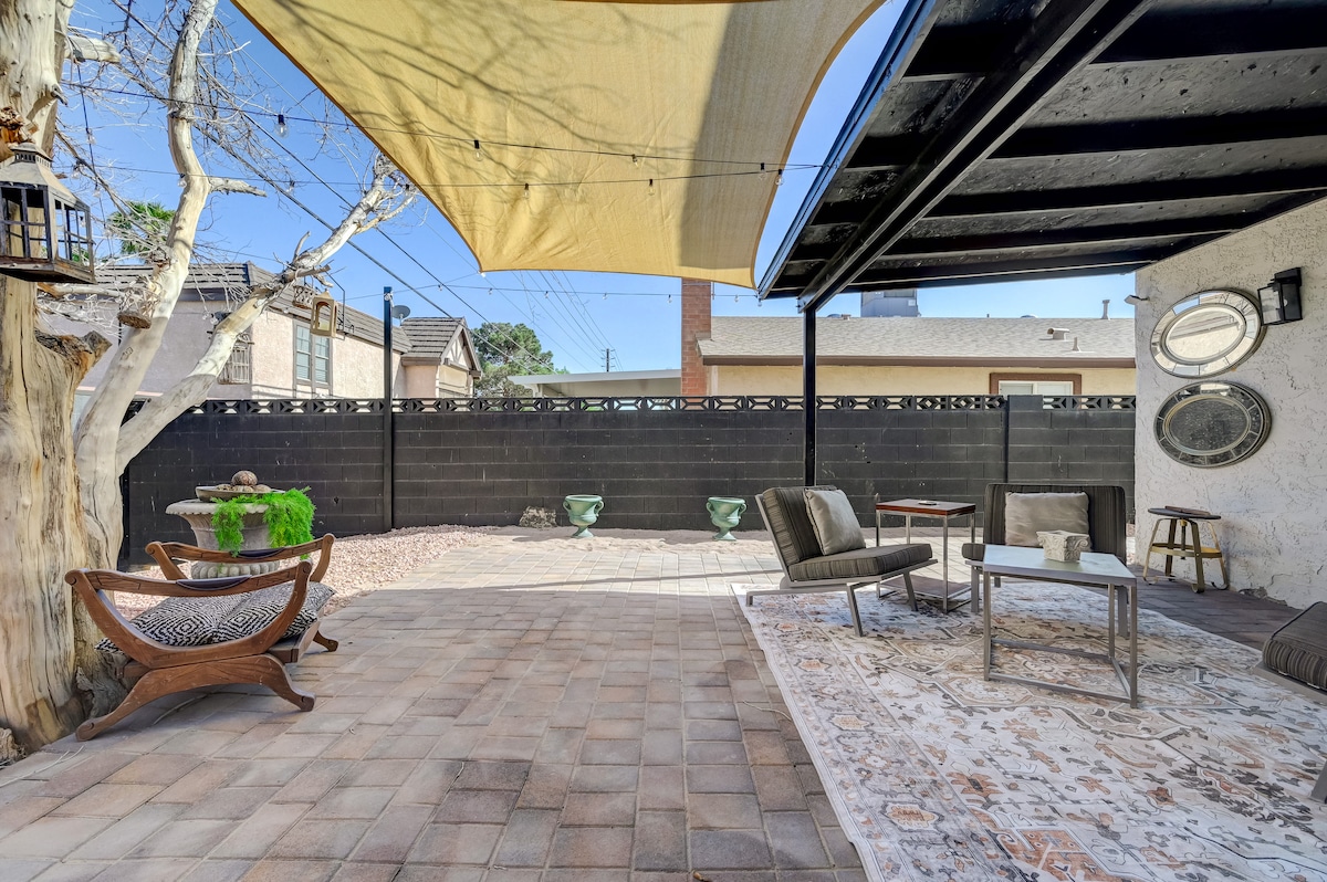 1BR Casita|Private Bkyd|Free Uber Airport Pickup