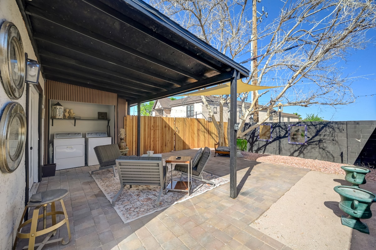 1BR Casita|Private Bkyd|Free Uber Airport Pickup