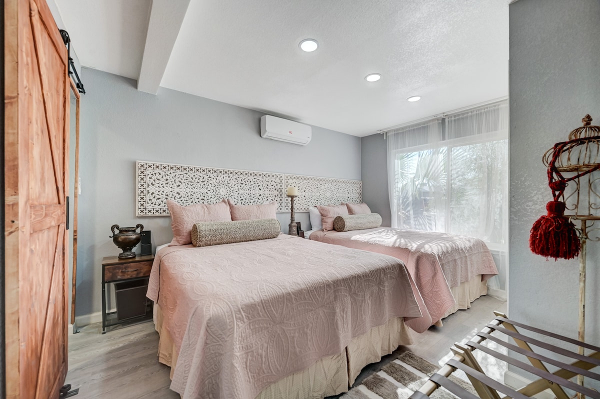 1BR Casita|Private Bkyd|Free Uber Airport Pickup