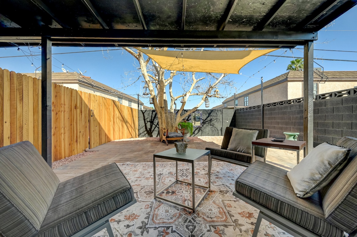 1BR Casita|Private Bkyd|Free Uber Airport Pickup