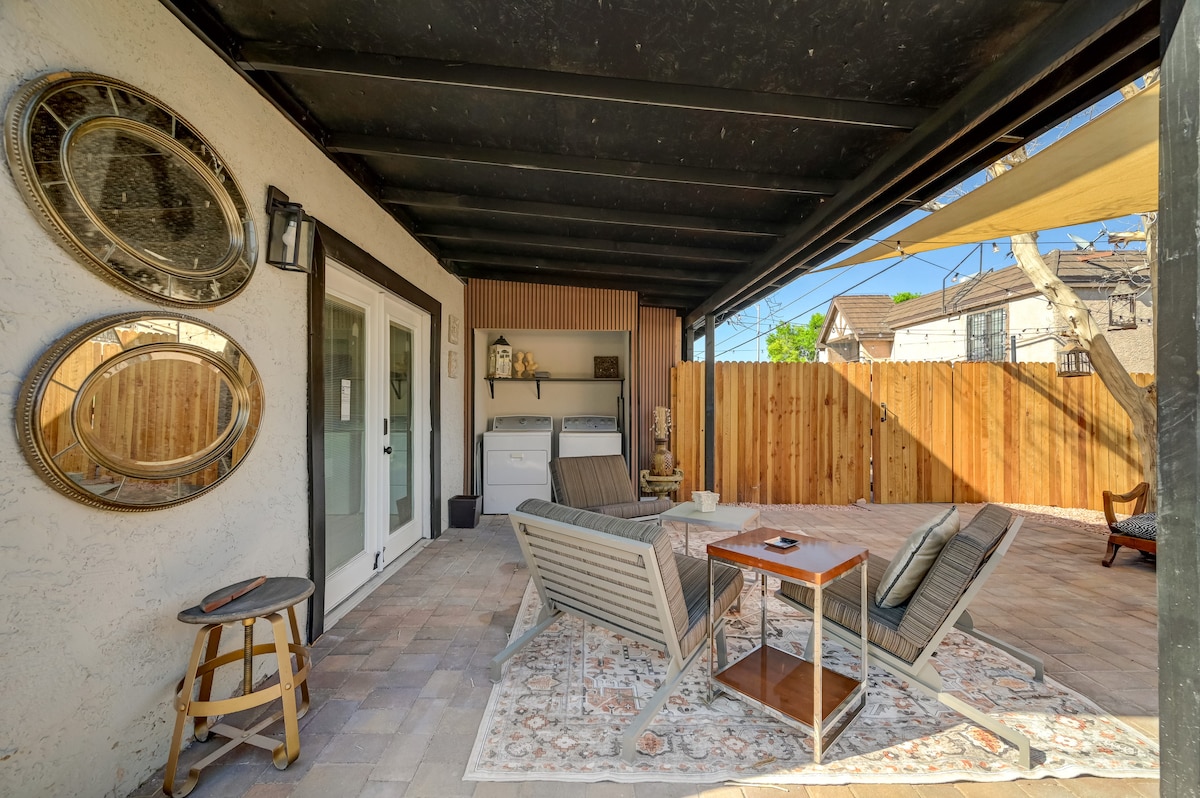1BR Casita|Private Bkyd|Free Uber Airport Pickup