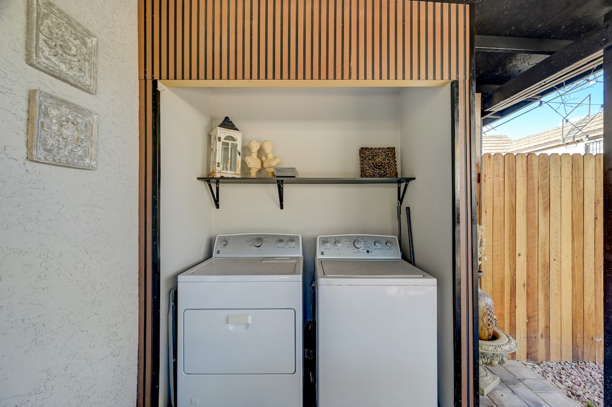 1BR Casita|Private Bkyd|Free Uber Airport Pickup