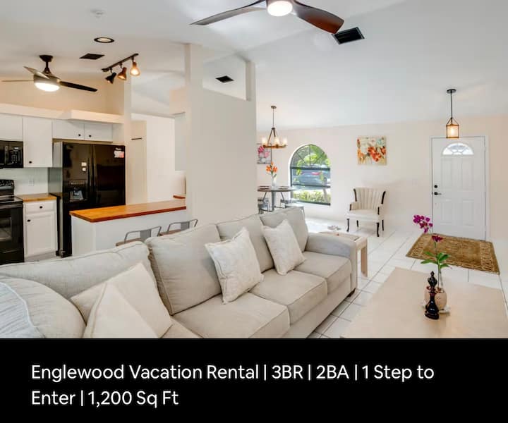 3 Minutes Away From The Beach Perfect Get Away - Englewood, FL