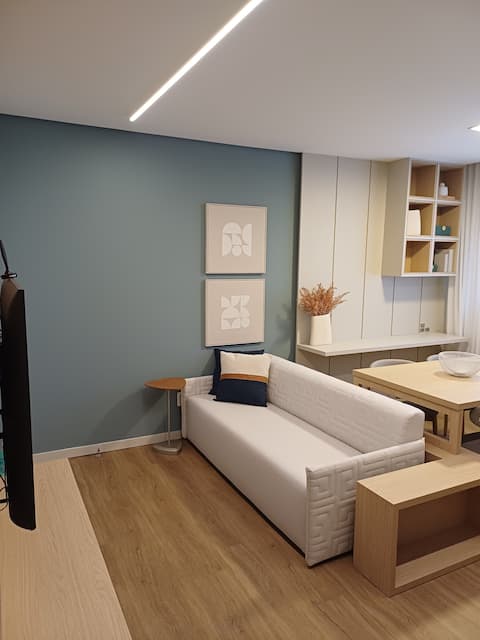 Popular Airbnb listing: 1-Bedroom Apartment in Downtown Joinville in Joinville