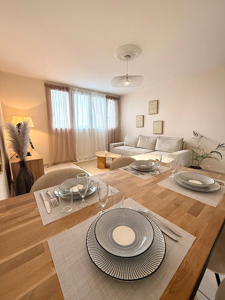 Appartement Familial Lumineux & Calme - Troyes