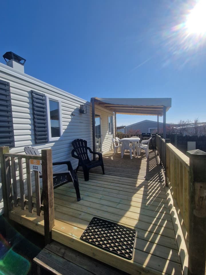 Mobil-home 6pers 50 M De La Plage Camping Solagogo - Saint-Hilaire-de-Riez