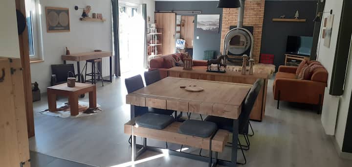 Chalet Plein Pieds 120m2 Paisible Et Lumineux - Meyrueis
