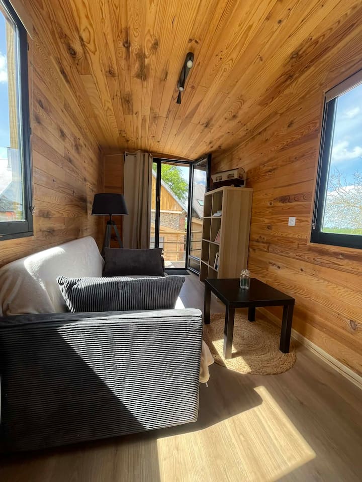 Roulotte Cosy Vue Nature+espace Privé - Bonneval