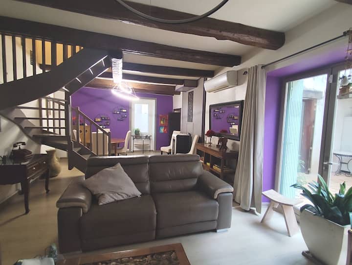 Maison Spacieuse Au Cœur Du Village Historique - Vallon-Pont-d'Arc