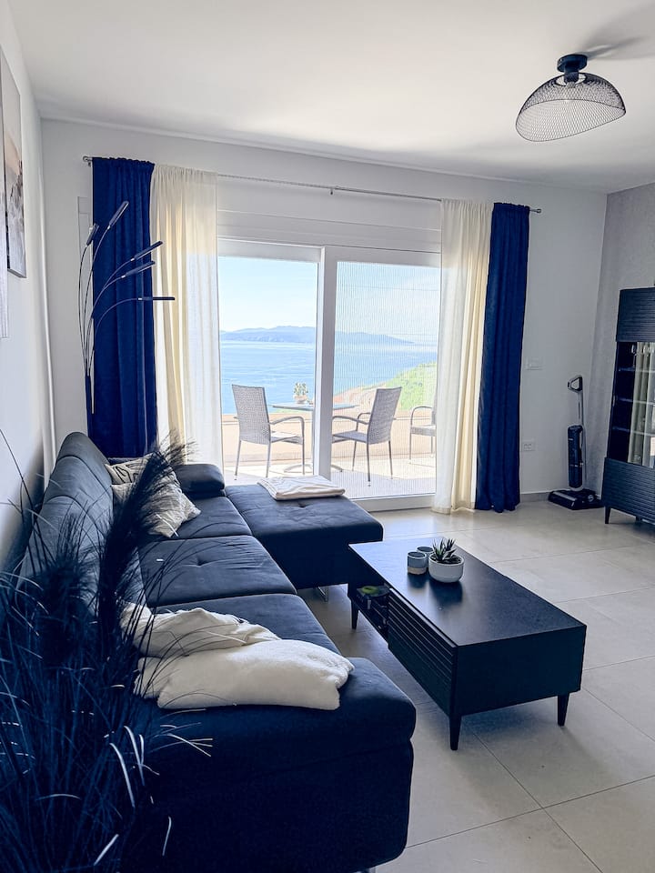 Skysea Residence In Bregi Mit Blick Auf Opatija - Opatija