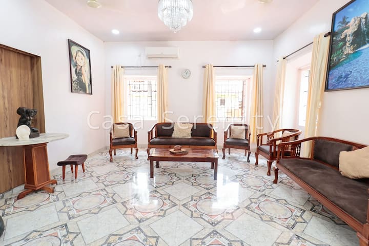 Papa’s House - Casa Serenity | Portuguese Villa - Colva