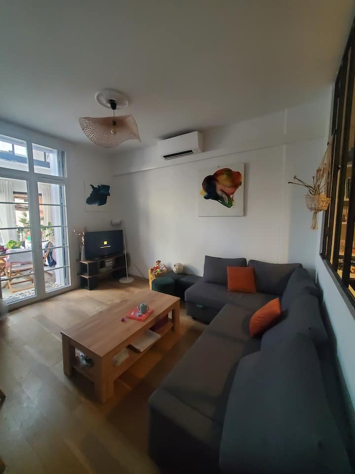Appart 2 Chambres Proche Gare St Roch/rondelet - Lattes