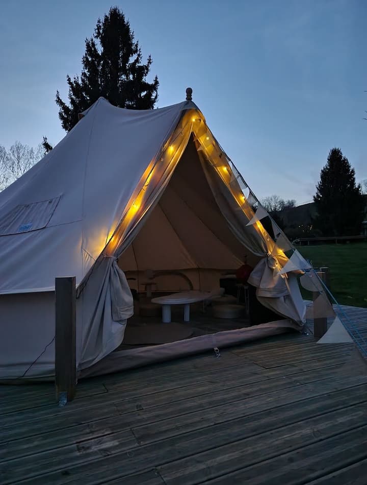 Tente Glamping Face Au Lac De Paladru - Lac de Paladru
