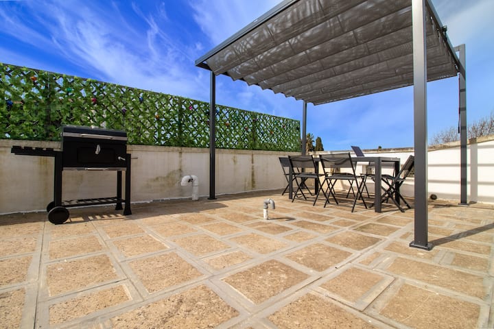 Relax Nel Salento  Terrazza & Bbq Vicino Otranto - Uggiano La Chiesa