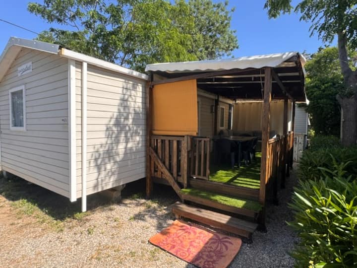 Mobil-home 3 Ch Proche Piscine à La Carabasse - Vias